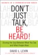 dont just talk Book Review: <em>Dont Just Talk, Be Heard!</em>